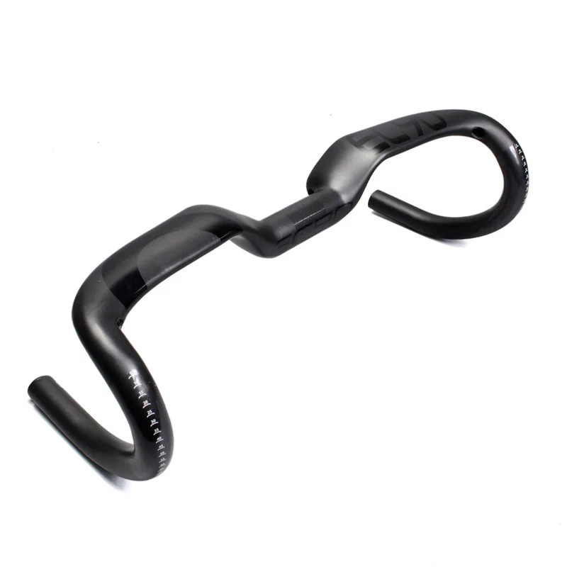 Exclusive EC90 Carbon Bike Handlebar Full Bicycle Road Black Drop Bar 400/420/440mm | Спорт и развлечения