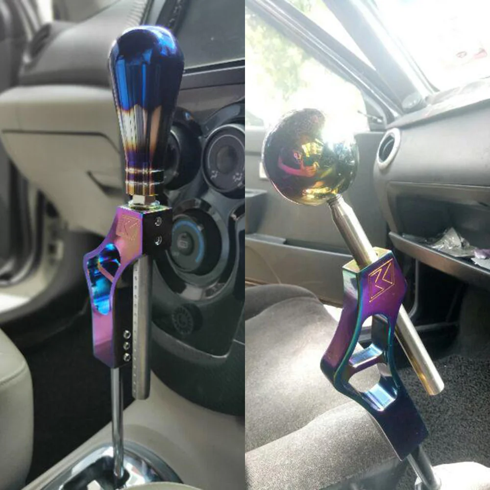 Универсальный титановый/Нео-хромированный удлинитель для рычага переключения