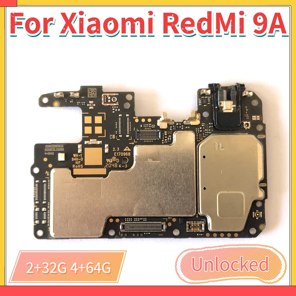 Для Xiaomi HongMi RedMi 9A материнская плата логическая с установленной IOS оригинальная