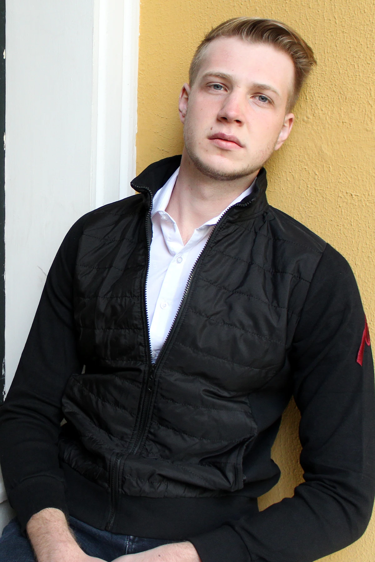 

Arm Combed Black Mens Coat