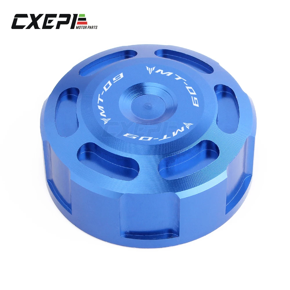 

LOGO MT09 For Yamaha MT-09 MT09 FZ-09 FZ09 2014-2019 Motorcycle CNC Rear brake Fluid Cylinder Master Reservoir Cover Cap Oil Cup