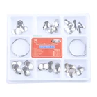 Стоматологическая секционная матричная лента, полимерное зажимноеразделяющее кольцо, стоматологическая секционная матричная система, инструменты для ухода за полостью рта, 100 шт.кор.