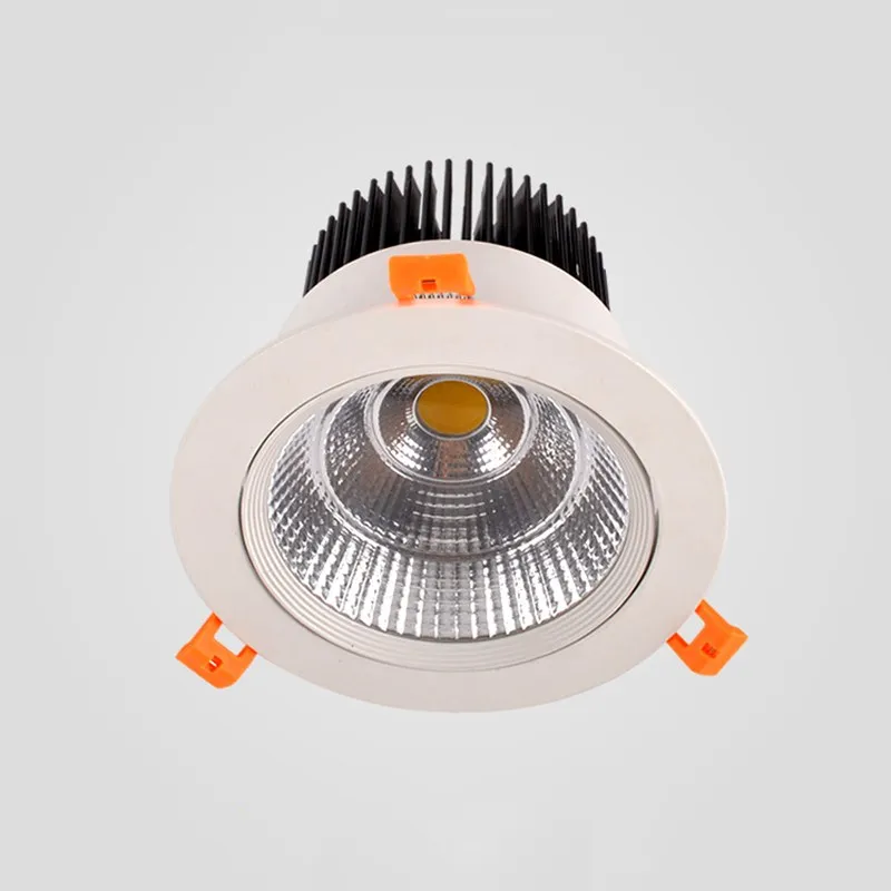 Dimmable Led вниз светильник COB Потолочный Точечный 3 Вт 40 7 9 12 15 30 потолочный