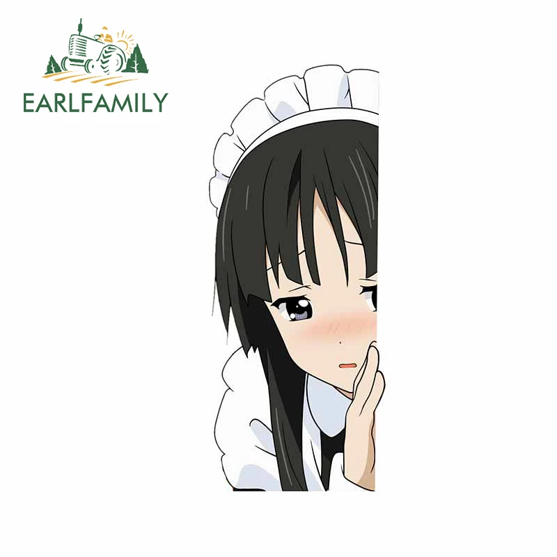 

EARLFAMILY 13 см x 5,5 см для K-on, наклейки на бампер автомобиля, мотоциклетная наклейка, индивидуальная креативная наклейка, устойчивое к царапинам ...