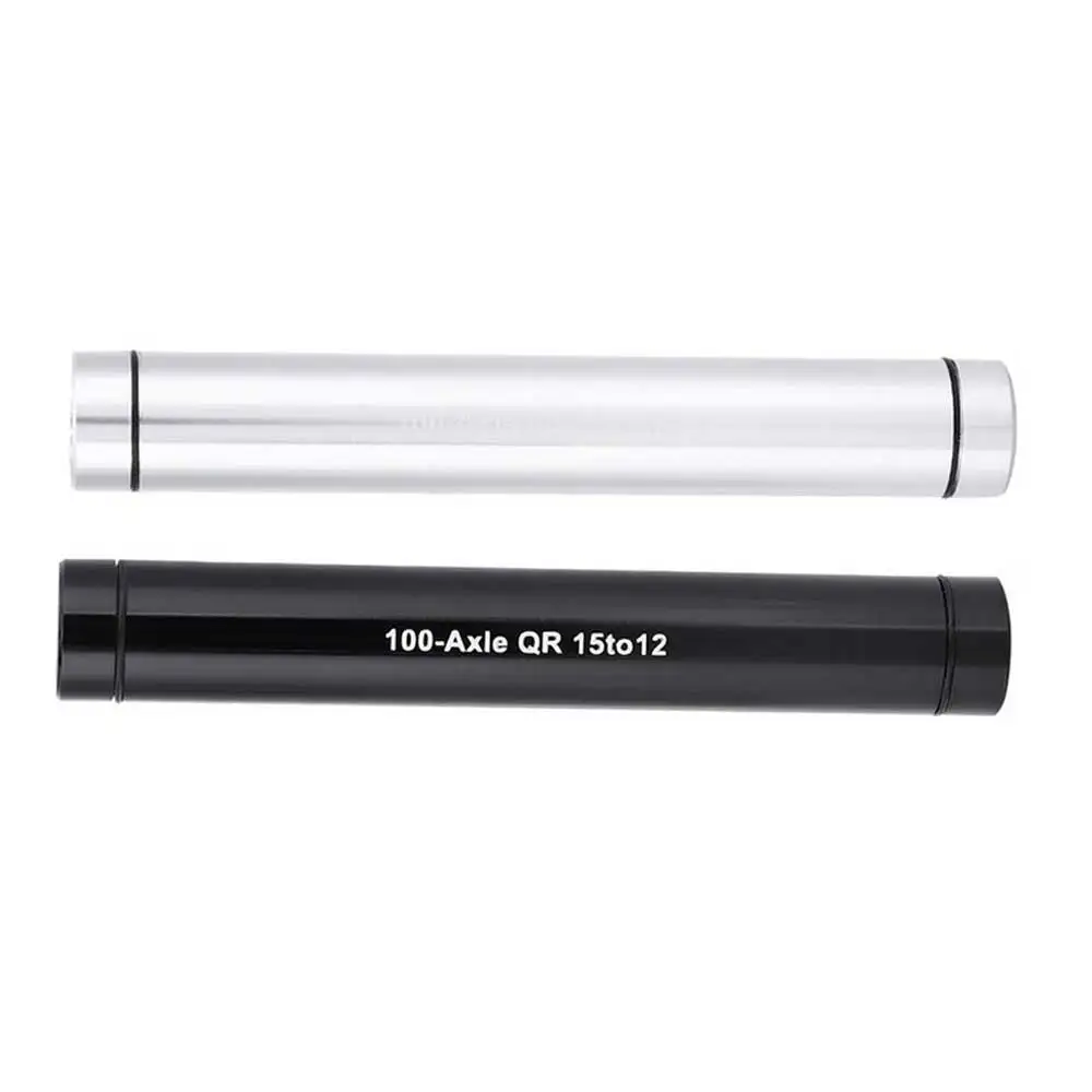 

Bike Thru Axle Adapter 15mm Turn12mm Aluminum Alloy Bicycle Front Fork Barrel Shaft Hub Conversion Mountain Bike Thru Axle