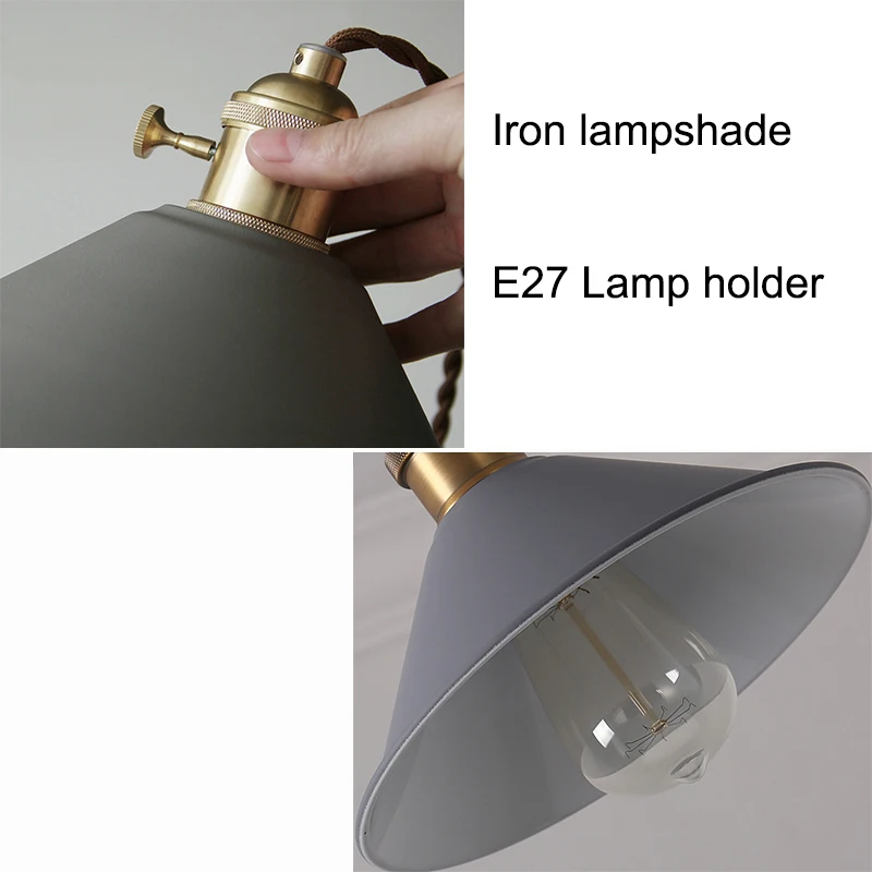 Современный подвесной светильник s промышленная лампа винтажный скандинавский