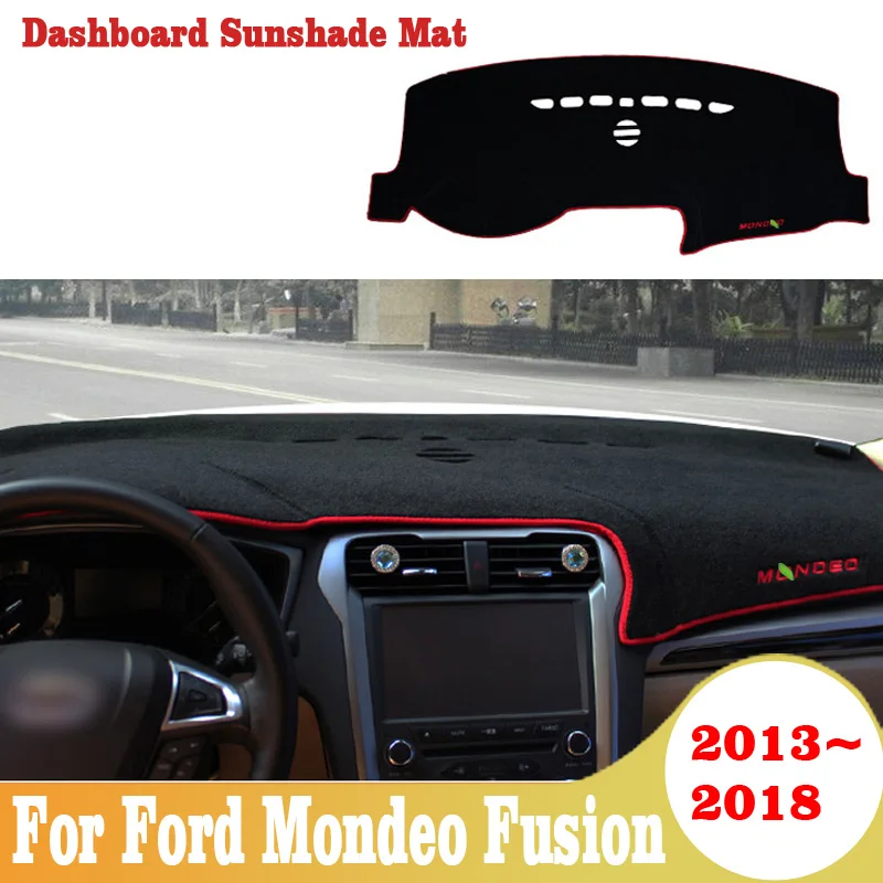 

For Ford Mondeo MK5 Fusion 2013 2014 2015 2016 2017 2018 2019 Car Dashboard Cover Shade Instrument Platform Desk Pad Accessories