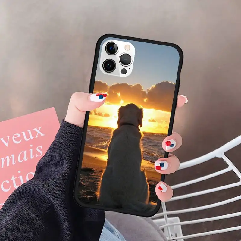 

Cute Cat Dogs Phone Case For Iphone 6 6s 7 8plus X Xr 11 12 Mini Pro Max Cover Fundas Coque