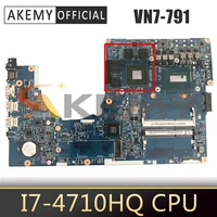        ACER Aspire VN7-791 i7-4710HQ                                                           14204-1 SR1PX N15P-GT-A2 DDR3                                                          