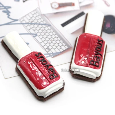 3D стерео лак для ногтей магнит на холодильник красный Бутылка креативная бумага