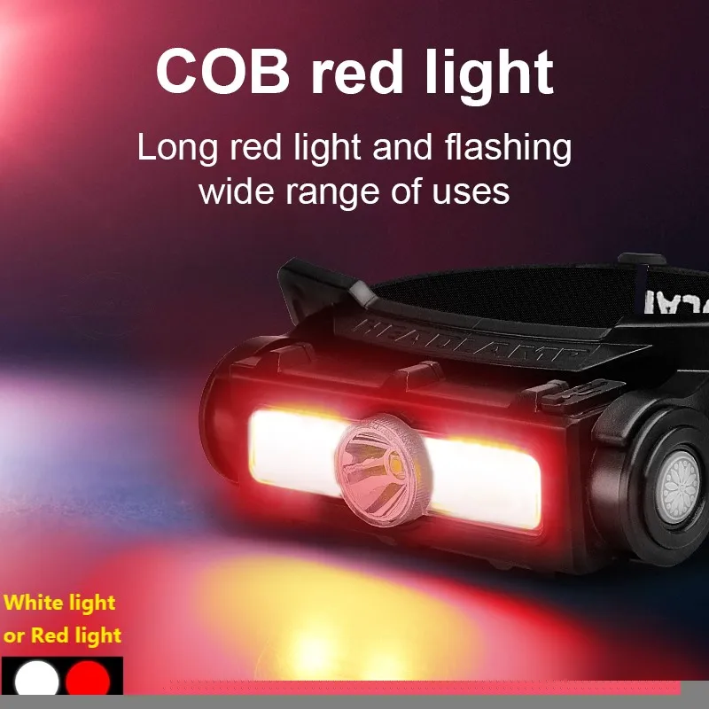 Мощный светодиодный налобный фонарь нового поколения XHP70 USB-зарядка Головной