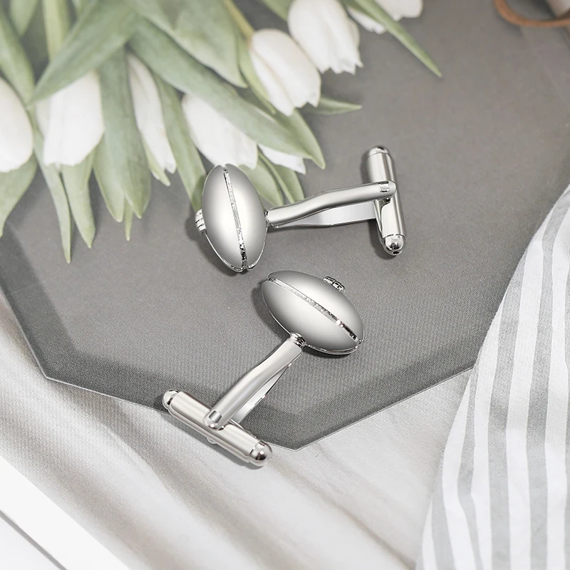 High Quality Copper Men's Cufflinks Classic Simple French Design Gentleman Inch Shirt Suit Wear Gift Jewelry | Украшения и