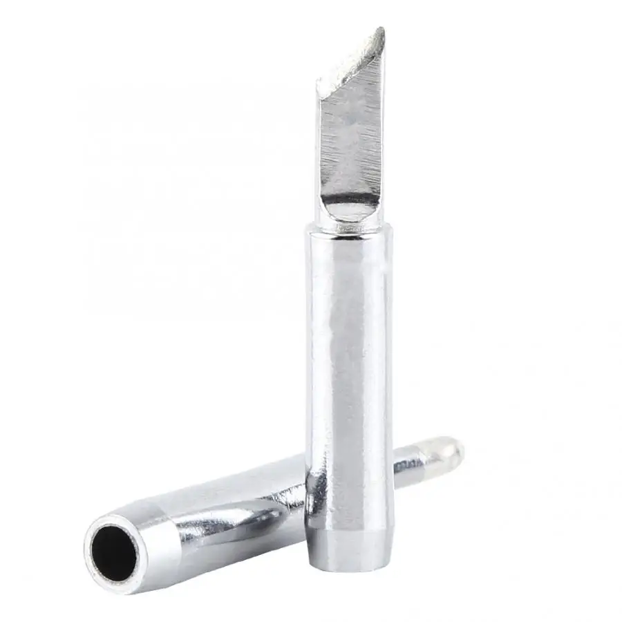 

12 pcs Soldering Tips Copper Base Lead-free Electroplated Iron and Nickel Replaceable Solder Iron Tips Set Low Temperature