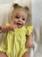 60cm completed doll in picture reborn doll yanni toddler girl hand paint doll visible veins high quality russian %d0%ba%d1%83%d0%ba%d0%bb%d0%b0