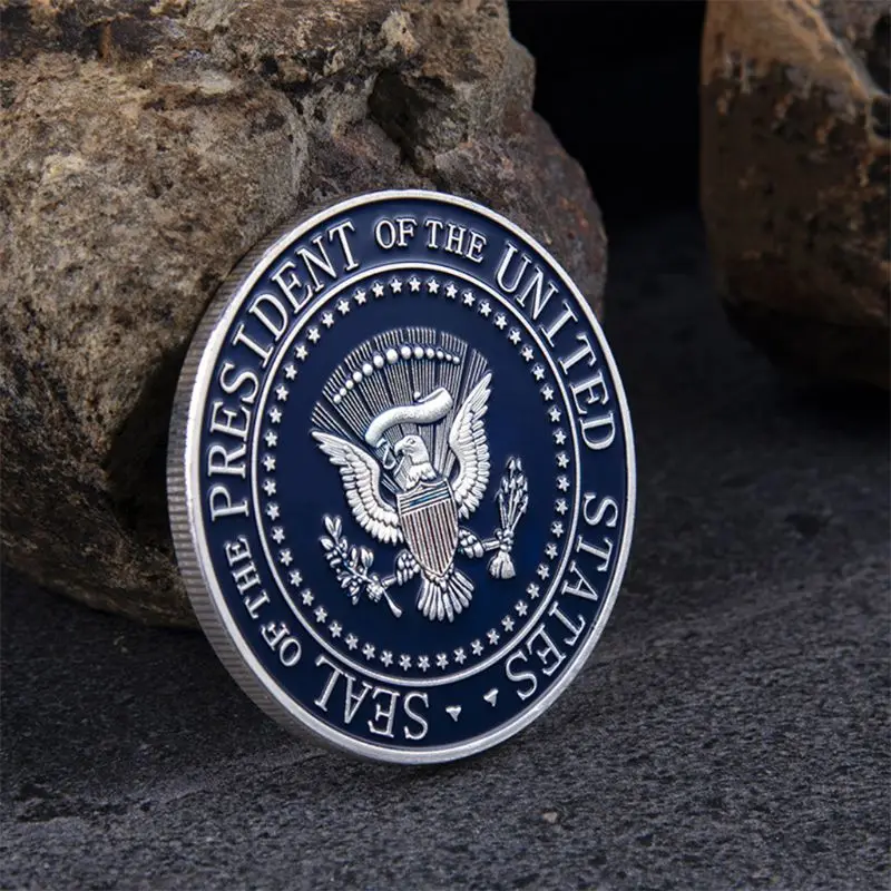Президент Дональд дж. 2020 Трамп Серебряная позолоченная памятная монета орла