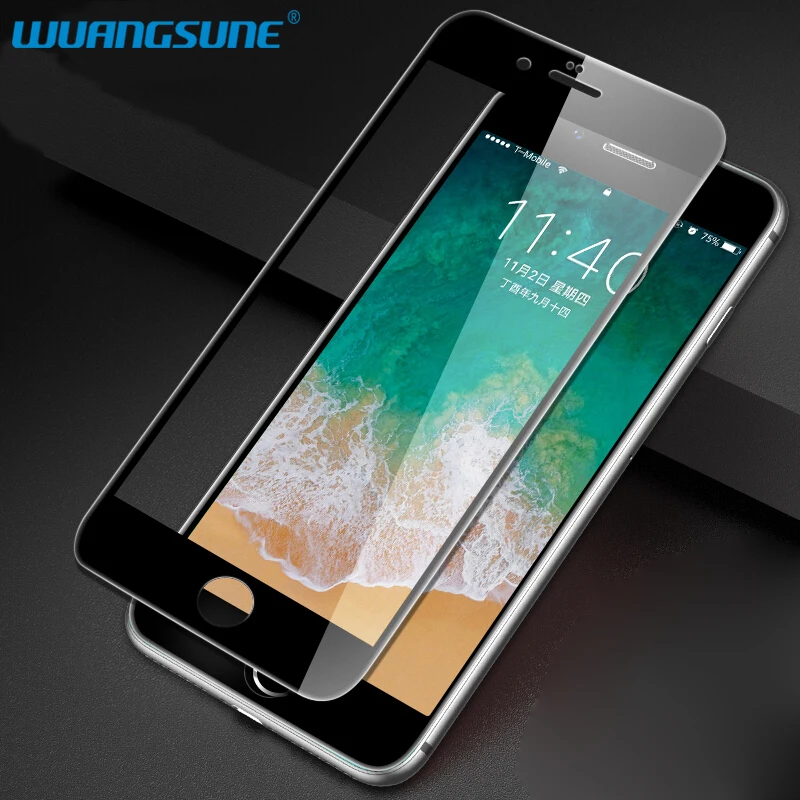 Для iphone 12 mini 12Pro Max 11 XR XS X 5 5S SE 6 6S 7 8plus полное покрытие Закаленное стекло Защитная