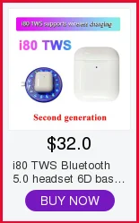 Новые наушники i9000 tws с сенсором Inteligente, Беспроводная зарядка, наушники Bluetooth 5,0, гарнитура PK i1000 i2000 i10 i500 i9999 i80 tws