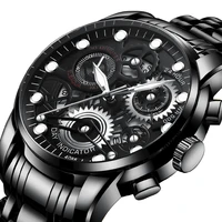 quartz men watches luxury hollow out watch top brand fashion sport business gold wristwatch relogio masculino relojes hombre