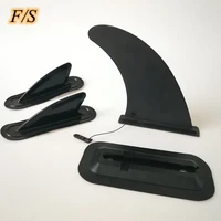 inserted long plate fin american box sup center surf ankle inflatable plate fin surf paddle fin paddle board for water sport th