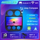 Автомагнитола для Jeep Compass Patriot 10,0-2010, 4 + 64 ГБ, Android 2016, DSP, GPS, 360 дюйма