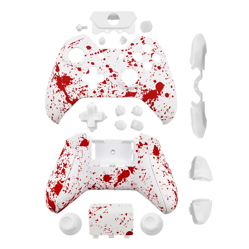 White Buttons Данные Лягушка ракушки с Комплект кнопок для Xbox 1 беспроводной контроллер геймпад аксессуары для xbox 1 с 3,5 мм jack - Цвет: White Buttons