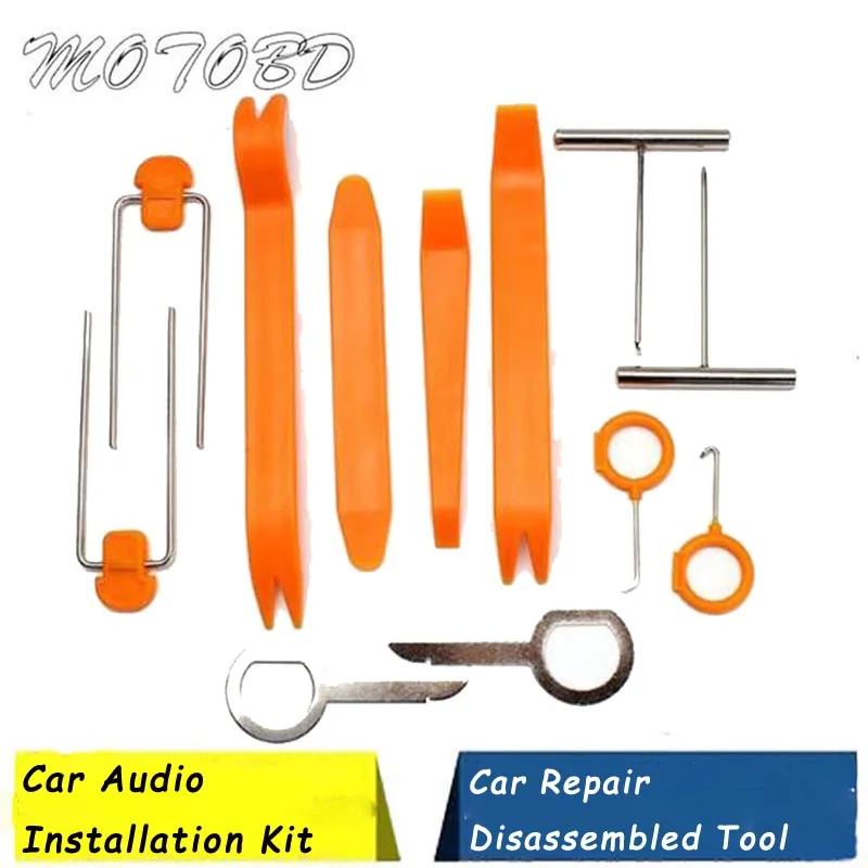 Пластиковые инструменты для ремонта автомобилей 12 шт./компл. отделки дверной