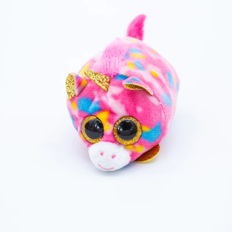 

New Ty Beanie Boos Big Eyes 4 inch 10 cm Rainbow Small unicorn Plush Dolls Collectible Stuffed Toy boy girl Child Birthday Gift