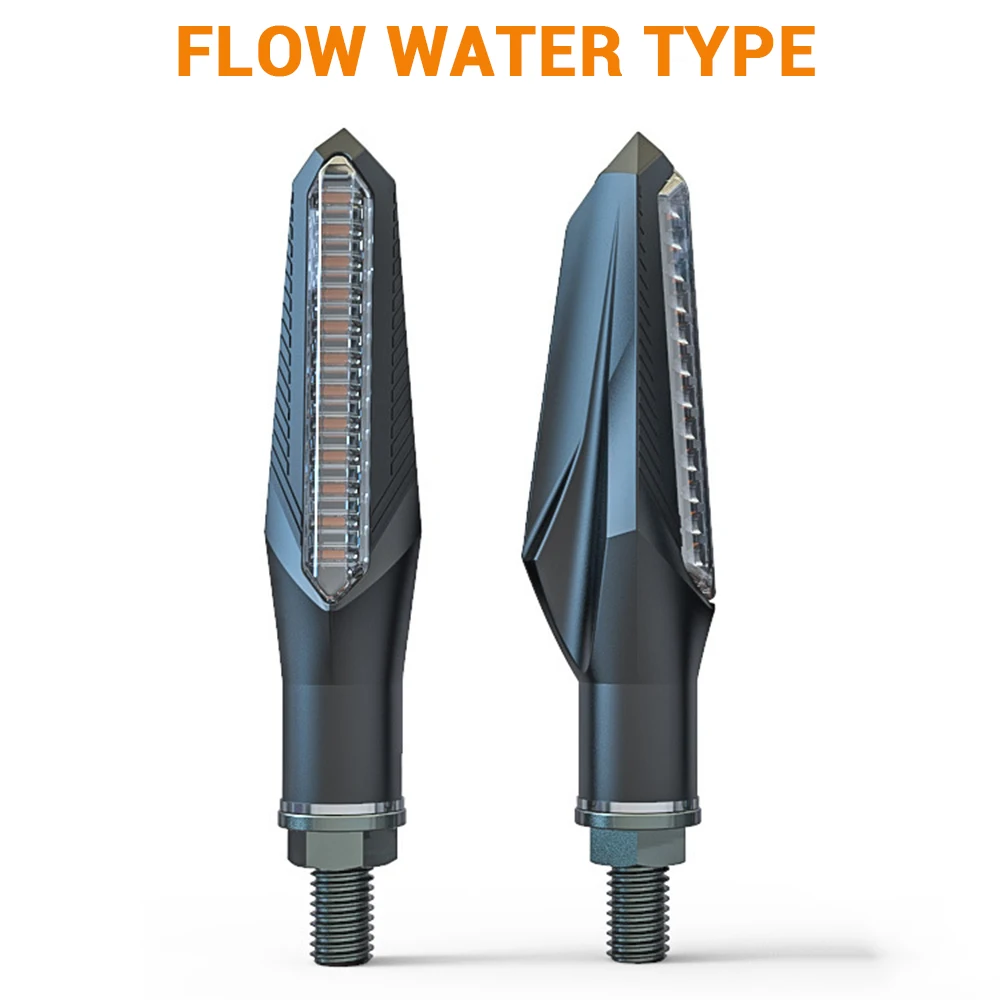 ER113-L19 Flow Water SPIRIT BEAST водонепроницаемые фонари указателя поворота мотоцикла модифицированные автомобильные поворотные огни Светодиодный фонарь декоративные огни - Цвет: ER113-L19 Flow Water