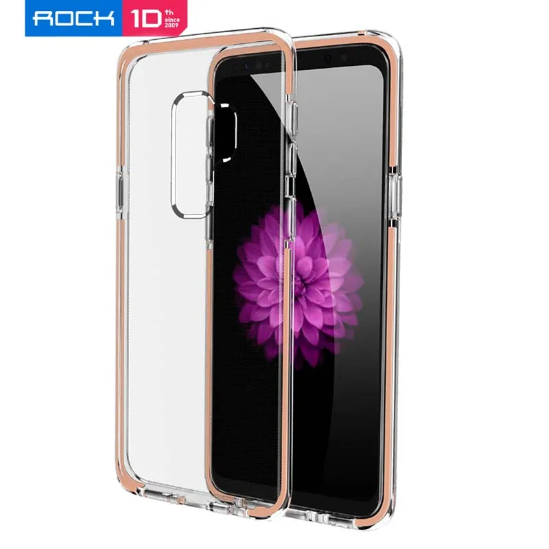 ROCK чехол для Samsung Galaxy S9 Plus двухслойный защитный серии TPE + TPU защита от падения