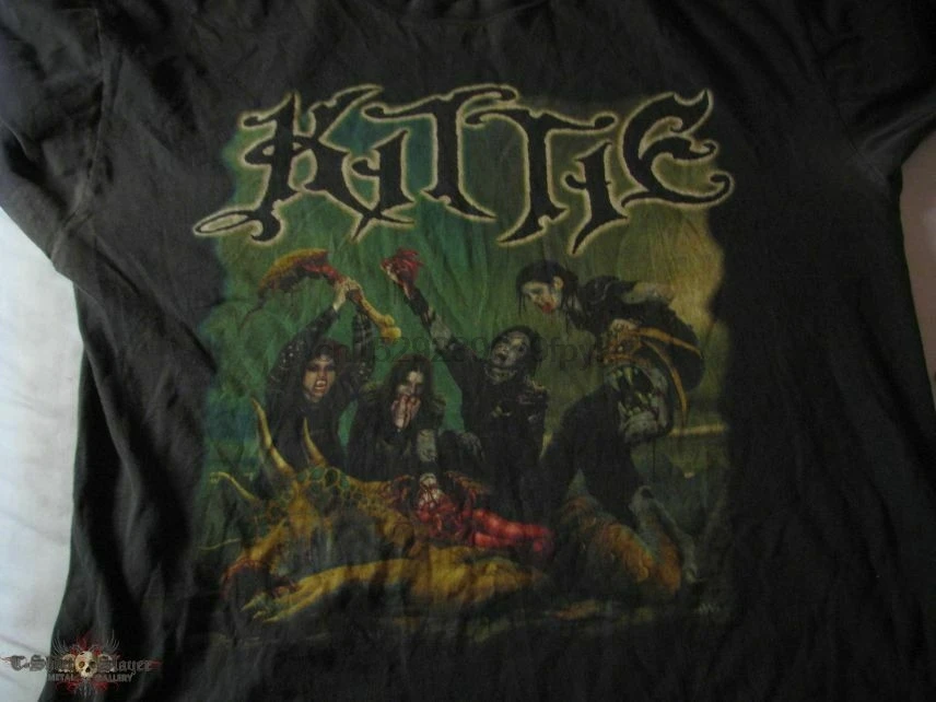 

Kittie Band More Blood Short Sleeve Cotton Black Men S-4XL T-shirt T1273
