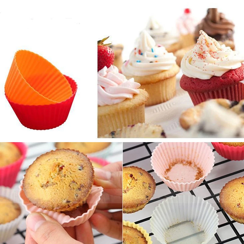 Новая силиконовая форма для тортов 6 антипригарных форм выпечки и жаропрочных