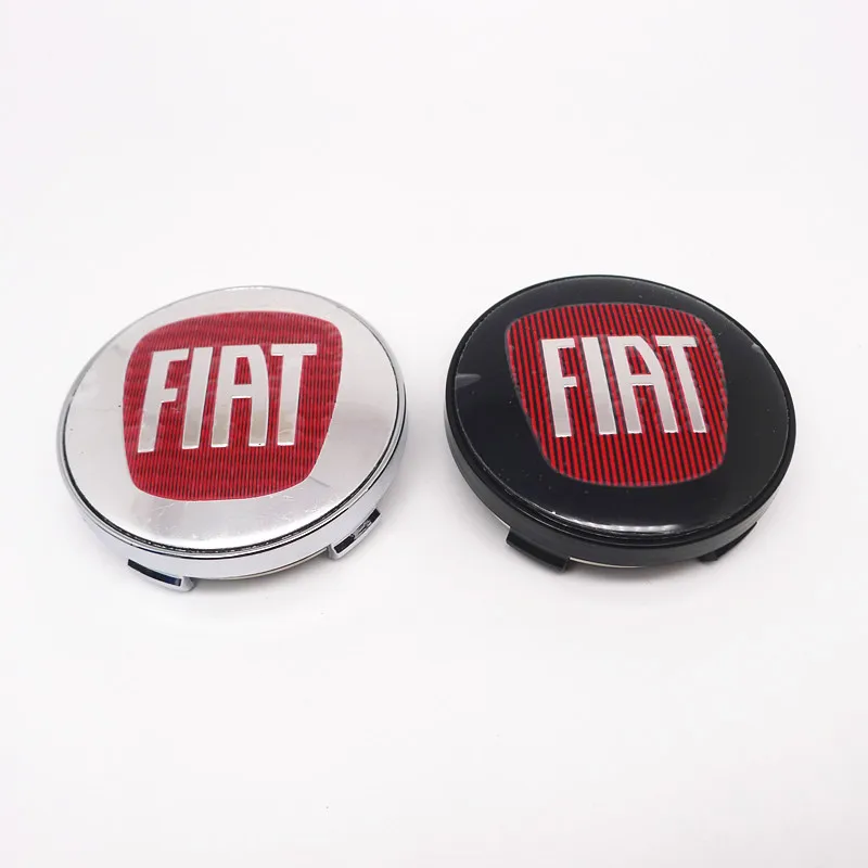Колпачки на ступицы колеса для Fiat 500 4 шт. 60 мм колпачки пылезащитные эмблема Punto
