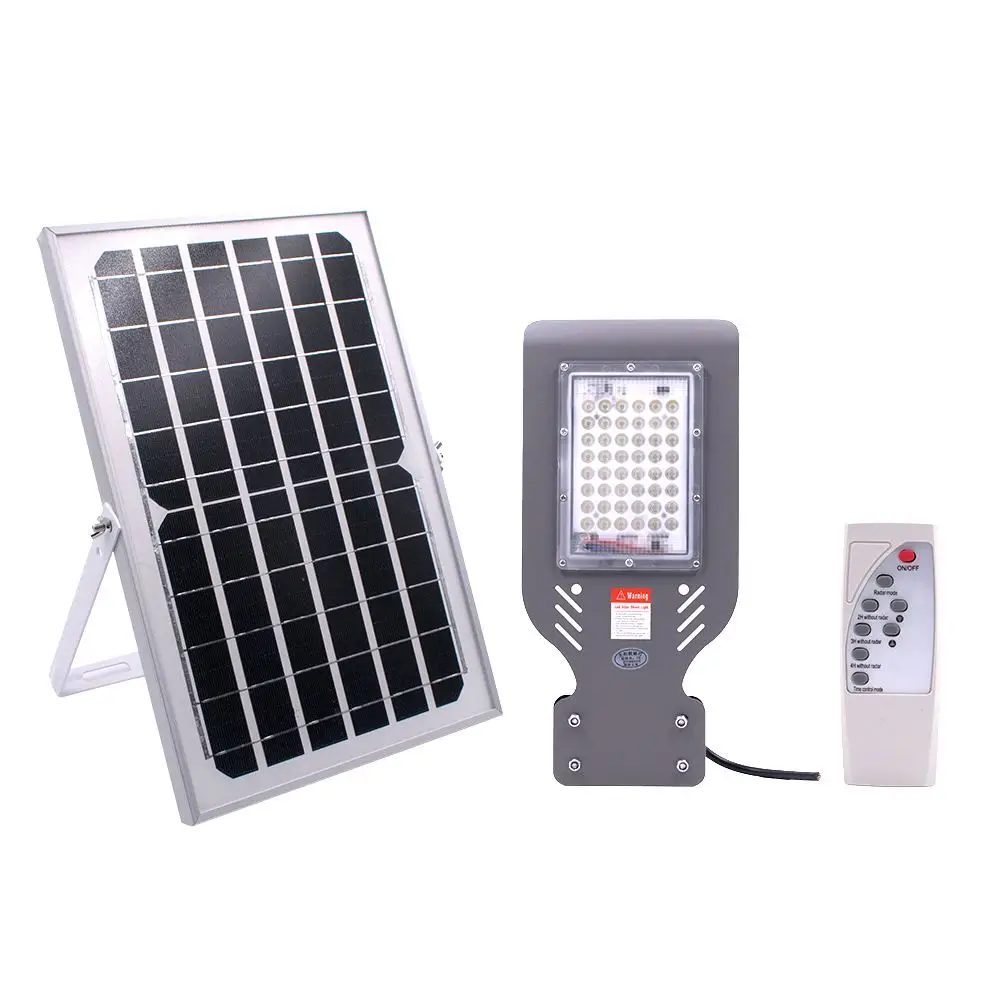 48LED 60W Solar Wall Street Light Outdoor Lighting Garden Lamp With Remote Controller Waterproof IP65 Lamp