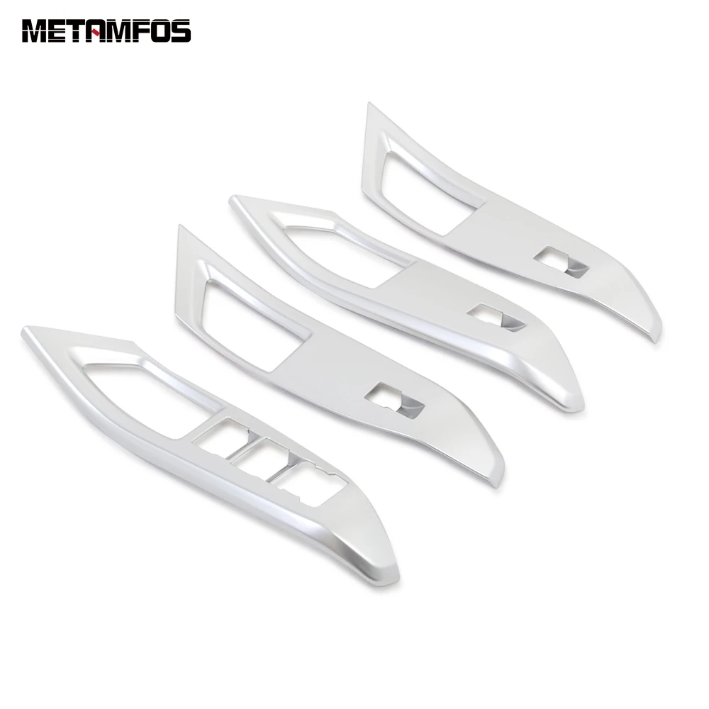 Крышка переключателя для окна Ford Focus 2019 2020 из углеродного волокна молдинговая