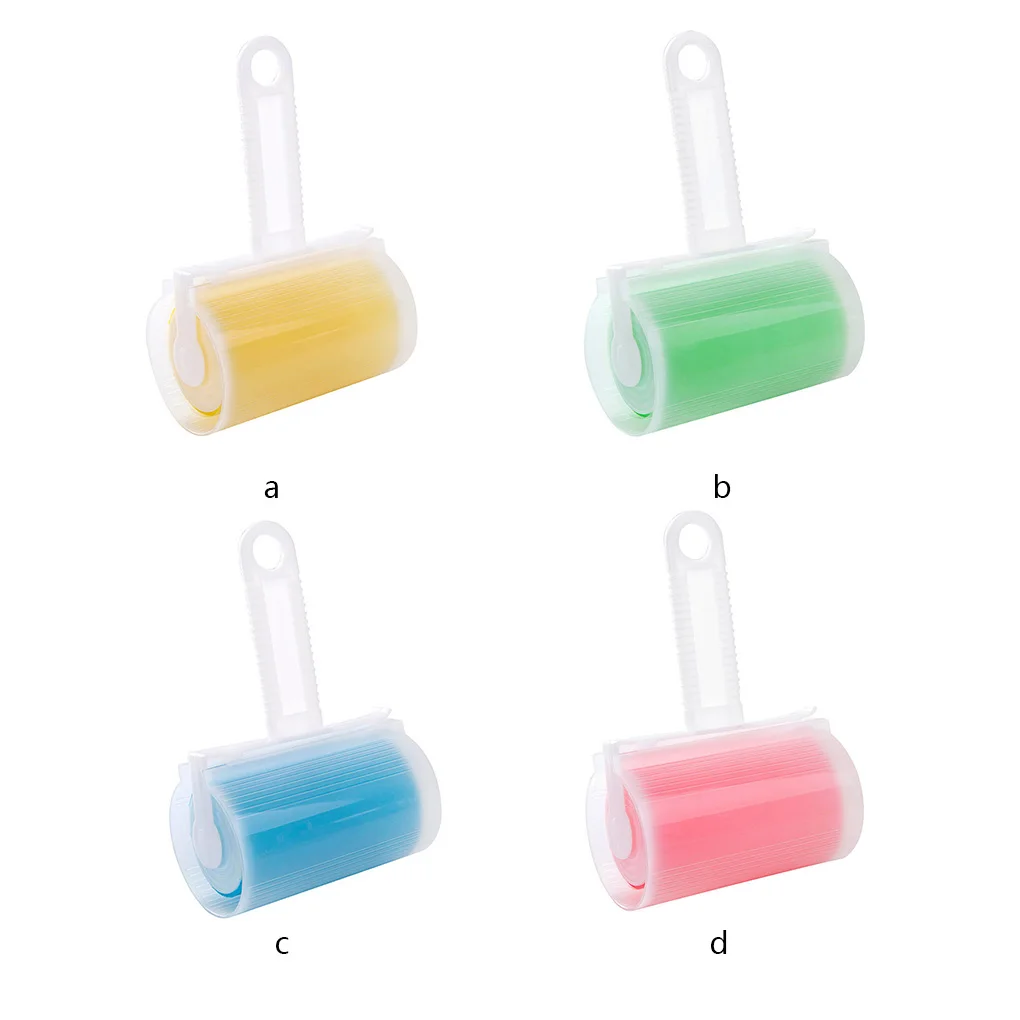 

1pc Lint Remover Reusable Washable Brush Silicone Dust Wiper Portable Pet Hair Remover Cleaning Hair Brush Sticky Roller