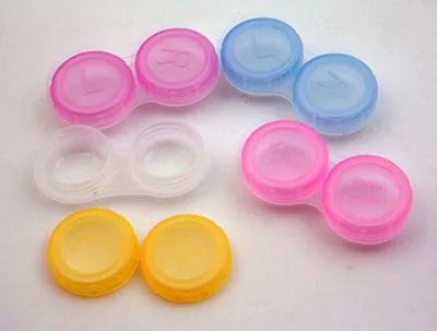 

Fashion Contact Lens Box Holder Container Case Soak Storage
