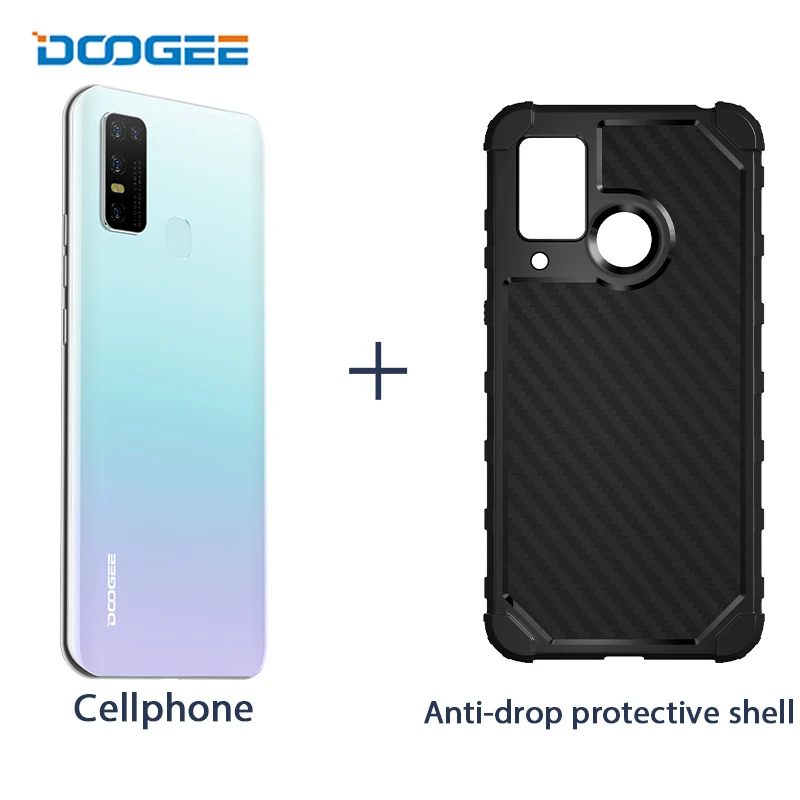 new 2021 doogee telephone protect case for doogee n20 pro n30 moblie phone case soft silione back cover sport drop proof free global shipping