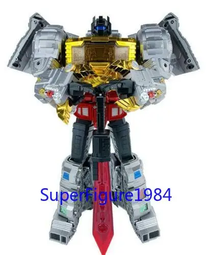Трансформационный робот Gigapower GP HQ-01R Superator Grimlock Masterpiece хромированная версия
