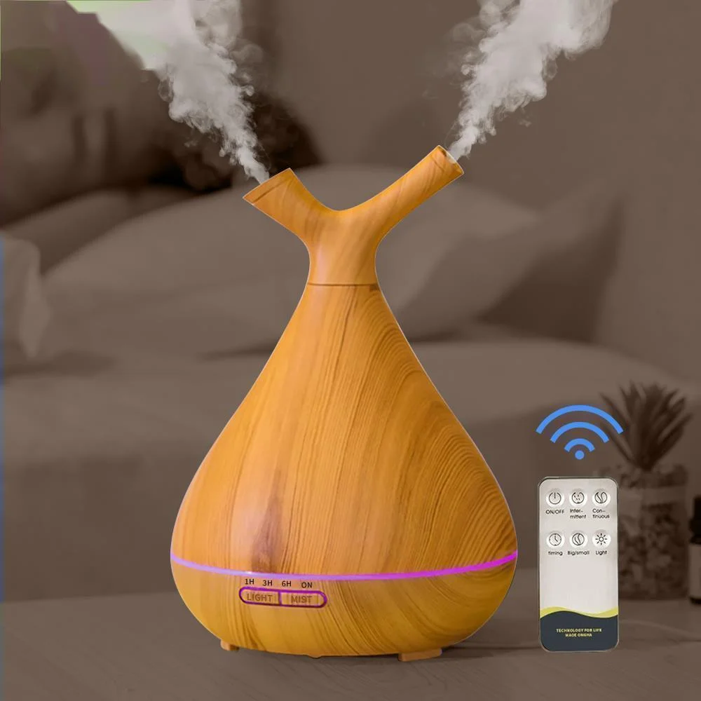 

Электрический аромадиффузор, ультразвуковой увлажнитель воздуха 400 мл, пульт дистанционного управления, диффузор эфирного масла, светодио...