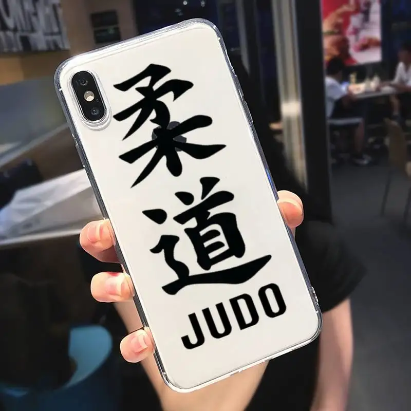 

Taekwondo Judo jiu jitsu Phone Case Transparent soft For iphone 5 5s 5c se 6 6s 7 8 11 12 plus mini x xs xr pro max