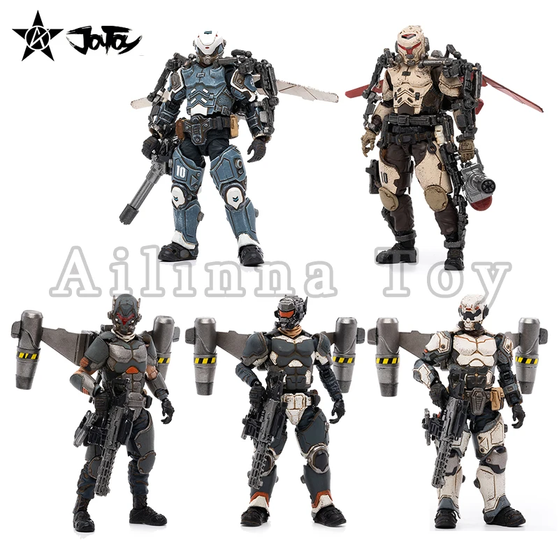 

[Pre-Order]JOYTOY 1/18 3.75inches Action Figure (5PCS/SET) 10th Legion Flying Cavalry Anime Model Toy For Gift Free Shipping