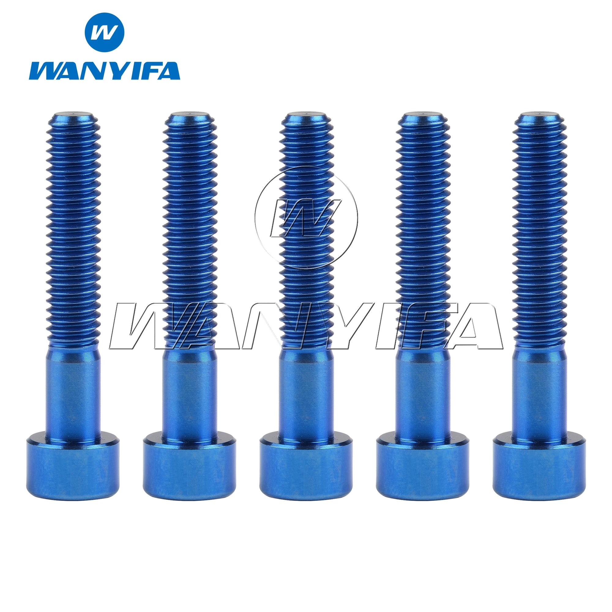 Титановый &quotWanyifa&quot болты M6x35mm шестигранный винт для подключения гарнитуры