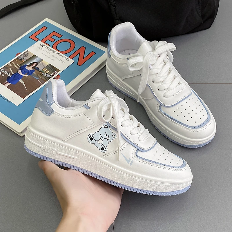 

Женские кроссовки на платформе, белые теннисные кроссовки на вулканизированной подошве, повседневная спортивная обувь, Новинка лета 2021