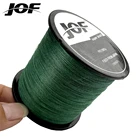 Плетеная леска JOF 8, длина лески: 300 м0,14 ярдов, диаметр: 0,57-мм, тест: 18-96 фунтов, японская плетеная леска, плавающая леска