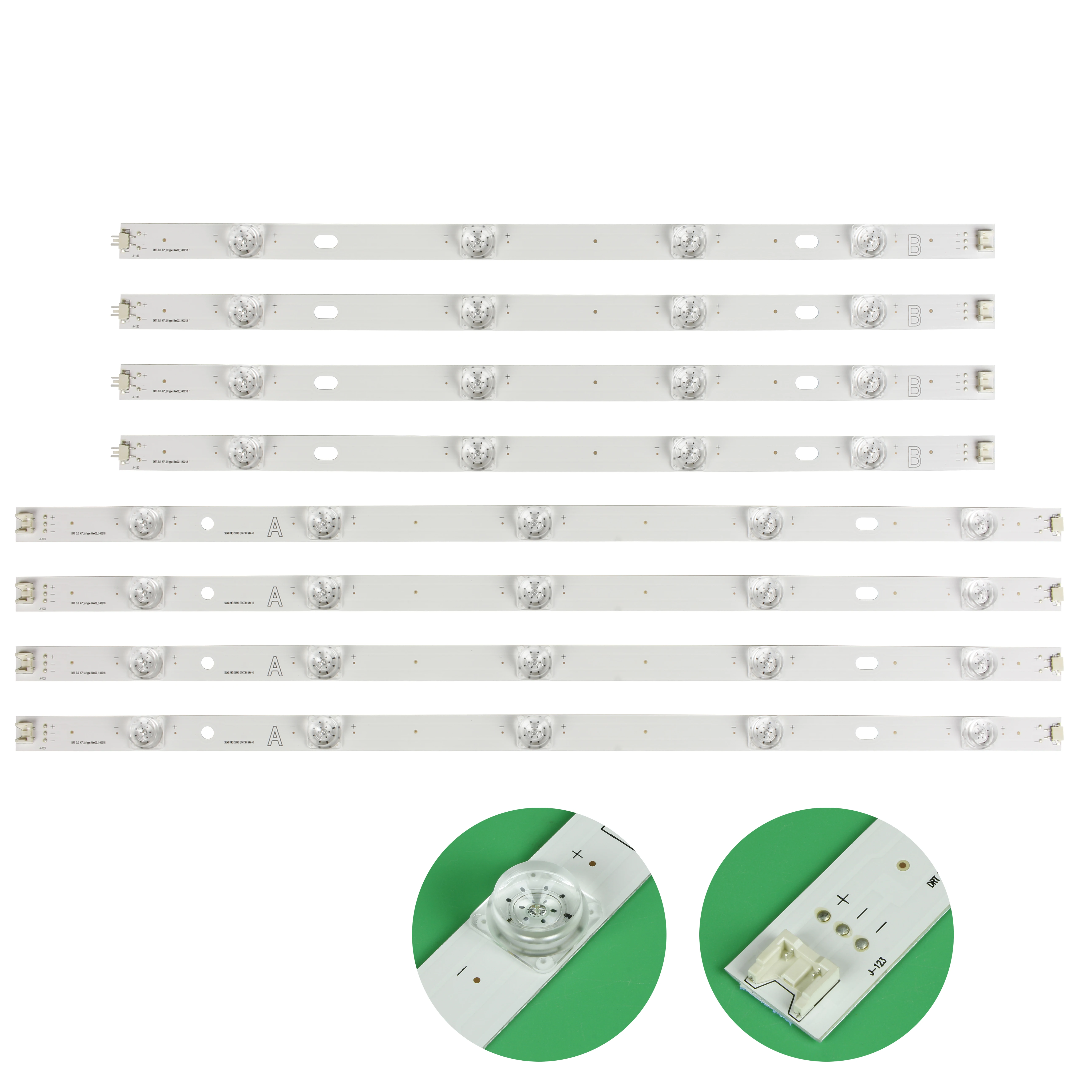 Новый светодиодный Подсветка полосы для LG 47LB6500 6916L 1948A 1949A 1961A 1962A 1779A 1780A 47LY340C 47GB651C