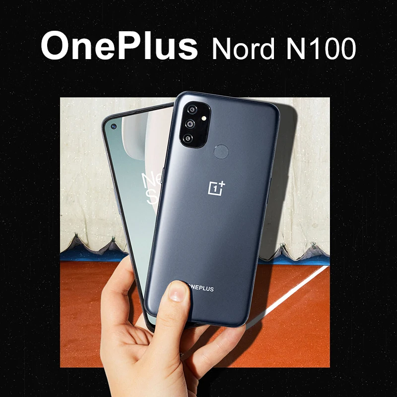 Смартфон глобальная версия Oneplus Nord N100 Snapdragon 460 5000 мАч Android 10 тройная камера 13 МП 90