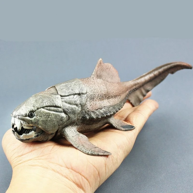 20 см динозавры модель игрушки Dunkleosteus динозавр Рыба Украшение Фигурка для детей