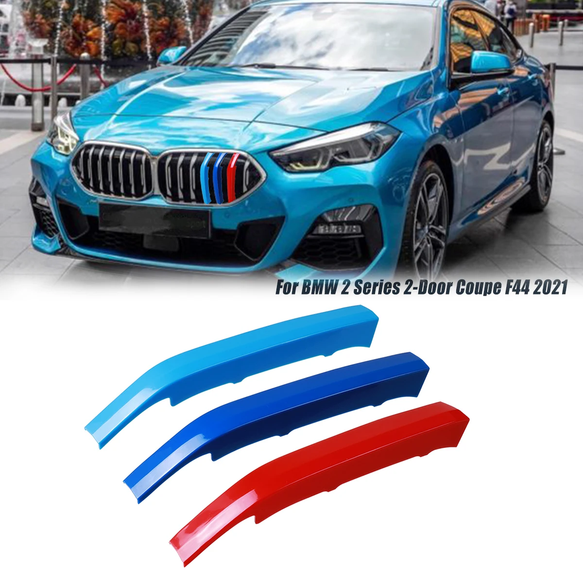 

3 шт., зажимы для решетки радиатора BMW 2/6/7 серии F02 GT G32 F44 2009-2021