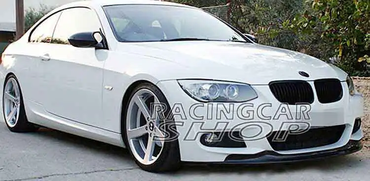 Неокрашенный АК стиль передний спойлер для BMW E92 E93 Coupe 2 двери Lci M tech Msport бампер 2010