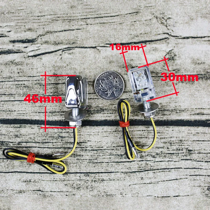 Трекер скремблер винтажный мотоциклетный мини-светильник Тель поворота